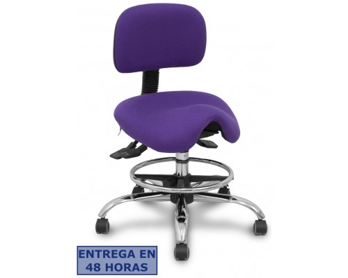 PIQUERAS Y CRESPO Taburete Zarza bali lila