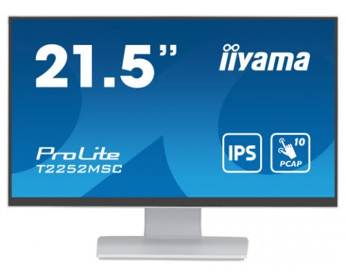 iiyama ProLite pantalla para PC 54,6 cm (21.5") 1920 x 1080 Pixeles Full HD LCD Pantalla táctil Mesa Blanco (Espera 4 dias)