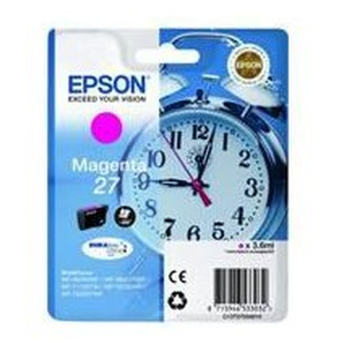 Epson WorkForce WF-3000 y WF-7000 Cartucho Magenta nº27 (etiqueta RF)-SX2 Epson WorkForce WF-3000 y WF-7000 Cartucho Magenta nº27 (etiqueta RF)