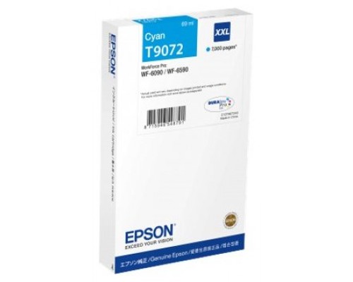 EPSON CARTUCHO WF-6XXX SERIES INK CARTIDGE XXL CYAN