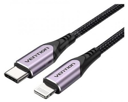 CABLE 2.0 USB-C A LIGHTNING 1 M MORADO VENTION (Espera 4 dias)