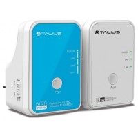 Talius redes PLC Kit AV500Mbps+AV300Mbps (1 wifi) PLC-500WKIT-V2