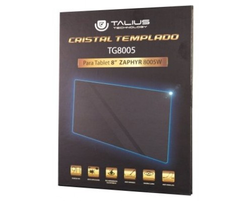 Talius - Cristal Templado para Tablet Zaphyr 8005 -