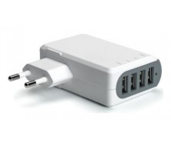 CELLY CARGADOR RED 4 PUERTOS USB (Espera 3 dias CELLY CARGADOR RED 4 PUERTOS USB (Espera 3 dias