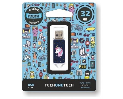 PENDRIVE TECH1TECH-UNICORNIO DREAM 32GB