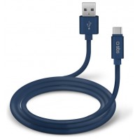 CABLE DATOS/ CARGA SBS USB 2.0 - TYPE C AZUL