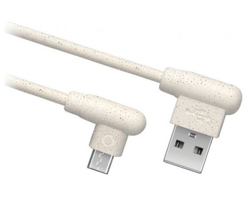 CABLE DATOS USB SBS OCEANO ECO-FRIENDLY USB 2.0-MICRO USB 1M BLANCO