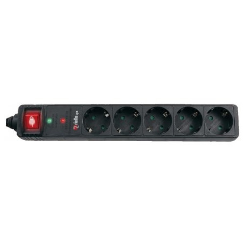 REGLETA DE PROTECCION RIELLO THUNDER 6 SHUKOS + 2 USB-SX7 REGLETA DE PROTECCION RIELLO THUNDER 6 SHUKOS + 2 USB