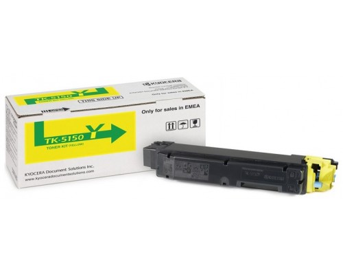 KYOCERA TK-5150Y, 10000 paginas, Amarillo, 1 pieza(s)