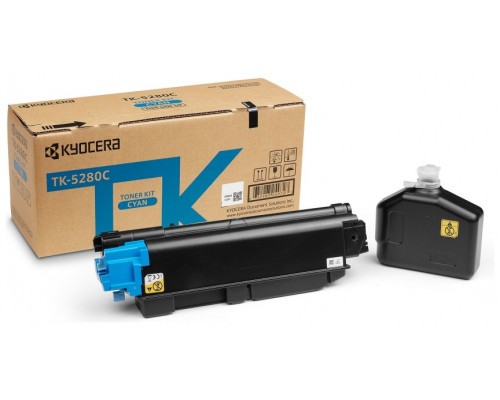 KYOCERA   TK5280C TONER CIAN PARA ECOSYSM6235/6635cidn