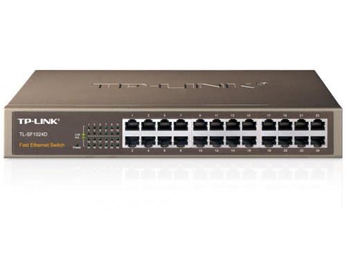 SWITCH NO GESTIONABLE TP-LINK SF1024DS 24P ETHERNET