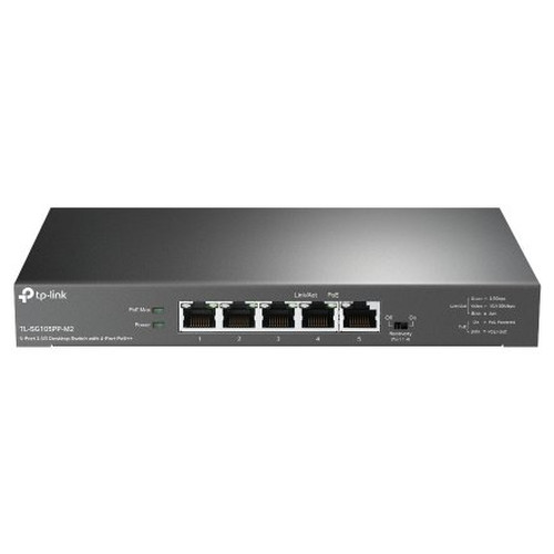 SWITCH NO GESTIONABLE TP-LINK TL-SG105PP-M2 5P 1x2.5GB