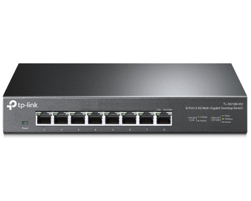 SWITCH NO GESTIONABLE TP-LINK SG108-M2 8P 2.5GIGABIT