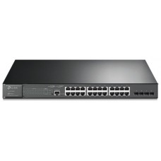 SWITCH TP-LINK SMART GIGABIT L2 MANAGED  28-PORT (24 POE+ / 4 SFP)JETSTREAM· (Espera 4 dias)