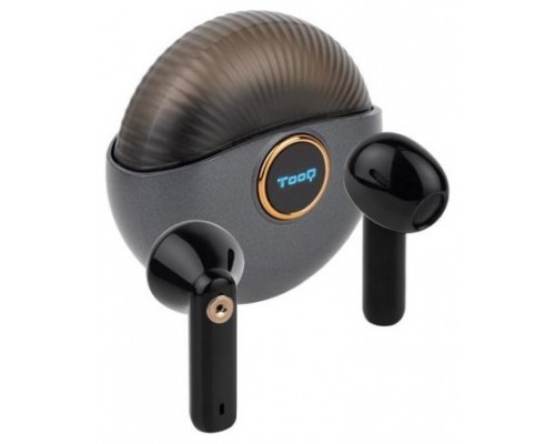 AURICULAR TOOQ SNAIL INALAMBRICO + MICROFONO  GRISES