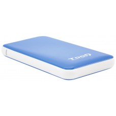 CAJA EXTERNA TOOQ TQE-2528BL 2,5" 9,5 MM SATA USB 3.1 GEN1 AZUL