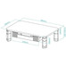 Tooq TQMMPD02 Soporte elevador multiusos cajón-SX3 Tooq TQMMPD02 Soporte elevador multiusos cajón