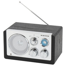 RADIO DENVER DE DISEÑO MODERNO NEGRA-SX6 RADIO DENVER DE DISEÑO MODERNO NEGRA