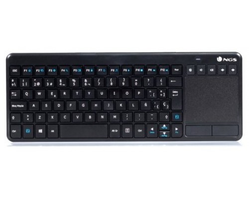 NGS Teclado inal&aacute;mbrico con Touchpad Multimedia 2.