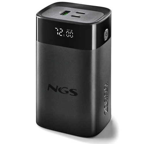 NGS BATERIA EXTERNA PORTATIL CARGA RAPIDA 65W-SX9 NGS BATERIA EXTERNA PORTATIL CARGA RAPIDA 65W