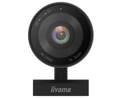IIYAMA CAMERA 4K UHD 120DEGREE (FOV), 8MP STARVIS SENSOR, 5X ZOOM, 2D/3D NOISE CANCELLING, AUTO FRAMING, MICROPHONE 2X WITH 4M VOICE PICKUP, EASY MOUNT, PRIVACY SHUTTER, CONNECTION USB-C~USB-A, REMOTE CONTROL (OSD) (UC-CAM10PRO-1) (Espera 4 dias)-SX33 IIYAMA CAMERA 4K UHD 120DEGREE (FOV), 8MP STARVIS SENSOR, 5X ZOOM, 2D/3D NOISE CANCELLING, AUTO FRAMING, MICROPHONE 2X WITH 4M VOICE PICKUP, EASY MOUNT, PRIVACY SHUTTER, CONNECTION USB-C~USB-A, REMOTE CONTROL (OSD) (UC-CAM10PRO-1) (Espera 4 dias)