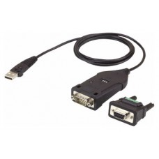 Aten UC485 adaptador de cable USB A DB-9 Negro (Espera 4 dias)