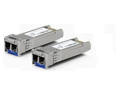 MODULO SFP+ UBIQUITI UACC-OM-SM-10G-D-2 UFIBER TRANSCEIVER SM 2PACK