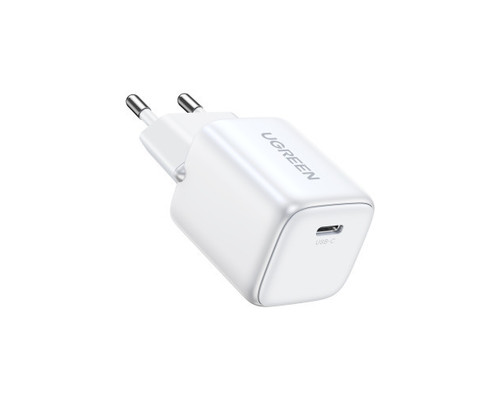 Ugreen Nexode Mini 30W PD GaN Tech Charger White Auriculares, Teléfono móvil, Ratón, Batería portátil, Tableta, Teléfono Blanco Corriente alterna Carga rápida Interior (Espera 4 dias)-SX3 Ugreen Nexode Mini 30W PD GaN Tech Charger White Auriculares, Teléfono móvil, Ratón, Batería portátil, Tableta, Teléfono Blanco Corriente alterna Carga rápida Interior (Espera 4 dias)