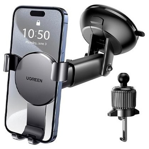 Ugreen 60990B soporte Tel&eacute;fono m&oacute;vil/smartphone Negro (Espera 4 dias)