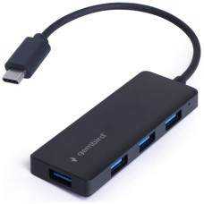 HUB USB C 3.1  X4 PUERTOS USB 3.0 GEMBIRD (Espera 4 dias)