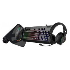 PACK GAMING TECLADO + MOUSE + HEADSET Y ALFOMBRILLA-SX6 PACK GAMING TECLADO + MOUSE + HEADSET Y ALFOMBRILLA