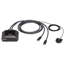 ATEN 2-PORT USB-C 4K DISPLAYPORT KVM SWITCH (US3312-AT) (CP20) (Espera 4 dias)-SX17 ATEN 2-PORT USB-C 4K DISPLAYPORT KVM SWITCH (US3312-AT) (CP20) (Espera 4 dias)