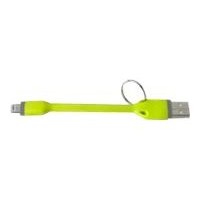 CELLY CABLE USB LIGHT FLEXIBLE 12CM VERDE (Espera 3 dias)