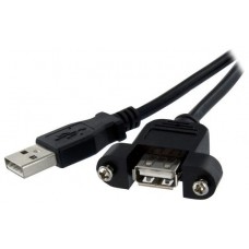 STARTECH CABLE USB 60CM MONTAJE EN PANEL - USB A M (Espera 4 dias)