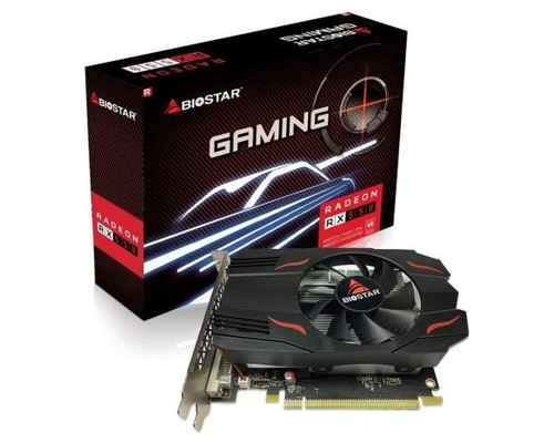 VGA BIOSTAR RX550-4GB  GDDR5, PCIE3 2XHDMI DP DVI
