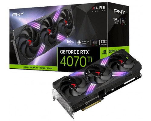 TARJETA GRAFICA PNY RTX4070TI S XLR8V 16G