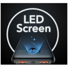 CARGADOR POWERBANK VEGER 10000MAH LCD