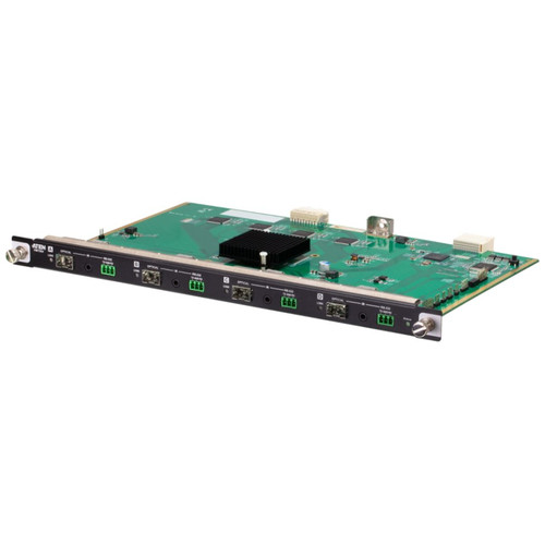 ATEN Tarjeta de entrada &oacute;ptica 10G de 4 puertos [4K a 300 m (K1, MM) / 10 km (K2, SM)] (Espera 4 dias)