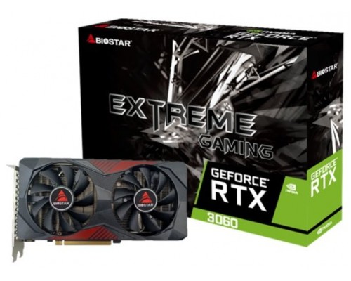 VGA BIOSTAR GEFORCE RTX3060 12GB GDDR6 3DP 1.4a HDMI