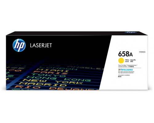 HP LaserJet Enterprise M751 Toner Amarillo 658A