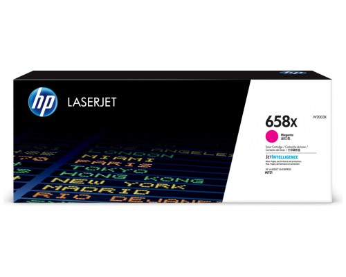 HP LaserJet Enterprise M751 Toner Magenta Alta 658X