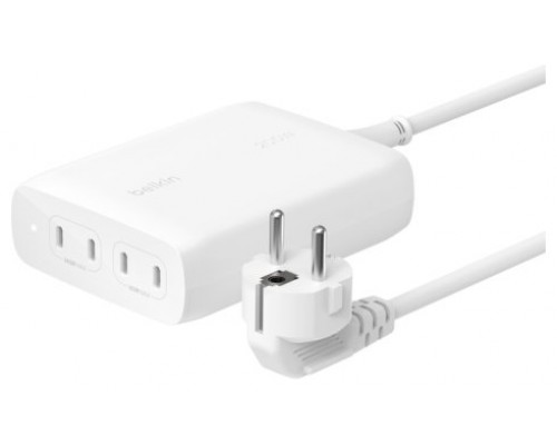 Belkin BoostCharge Pro Portátil, Smartphone, Tableta Blanco Corriente alterna Carga rápida Interior (Espera 4 dias)