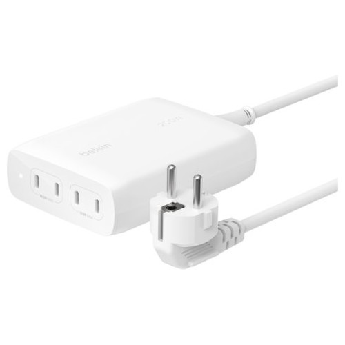 Belkin BoostCharge Pro Port&aacute;til, Smartphone, Tableta Blanco Corriente alterna Carga r&aacute;pida Interior (Espera 4 dias)