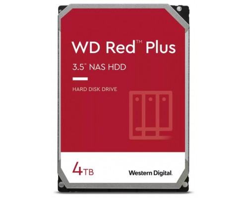 HDD WD 3.5" 4TB 5400RPM SATA3 RED PLUS (Espera 4 dias)