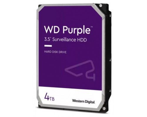 HDD WD 3.5" 4TB SATA3 PURPLE (Espera 4 dias)