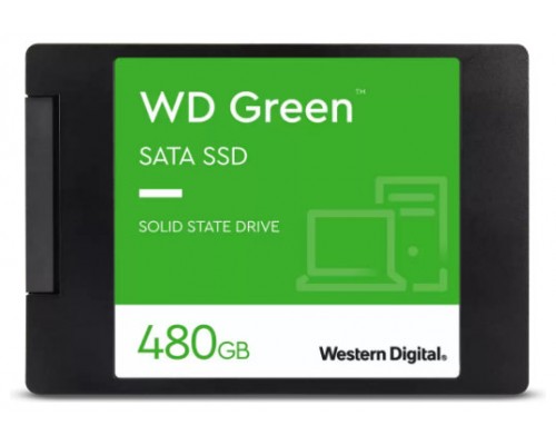 Western Digital Green WDS480G3G0A unidad de estado sólido 2.5" 480 GB Serial ATA III (Espera 4 dias)