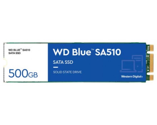 SSD WD M.2 500GB SATA3 BLUE SA510 (Espera 4 dias)