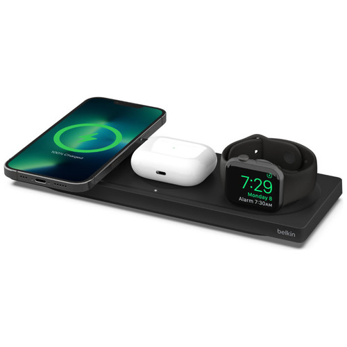 BASE DE CARGA INALAMBRICA BELKIN WIZ016VFBK MAGSAFE 3-SX39 BASE DE CARGA INALAMBRICA BELKIN WIZ016VFBK MAGSAFE 3