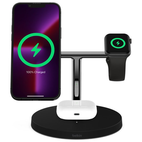 BASE DE CARGA POWERHOUSE BELKIN WIZ017VFBK APPLE-SX39 BASE DE CARGA POWERHOUSE BELKIN WIZ017VFBK APPLE