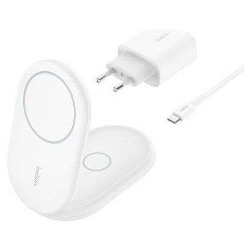 BASE DE CARGA INALAMBRICA 2 EN 1 BELKIN WIZ028VFWH-SX17 BASE DE CARGA INALAMBRICA 2 EN 1 BELKIN WIZ028VFWH